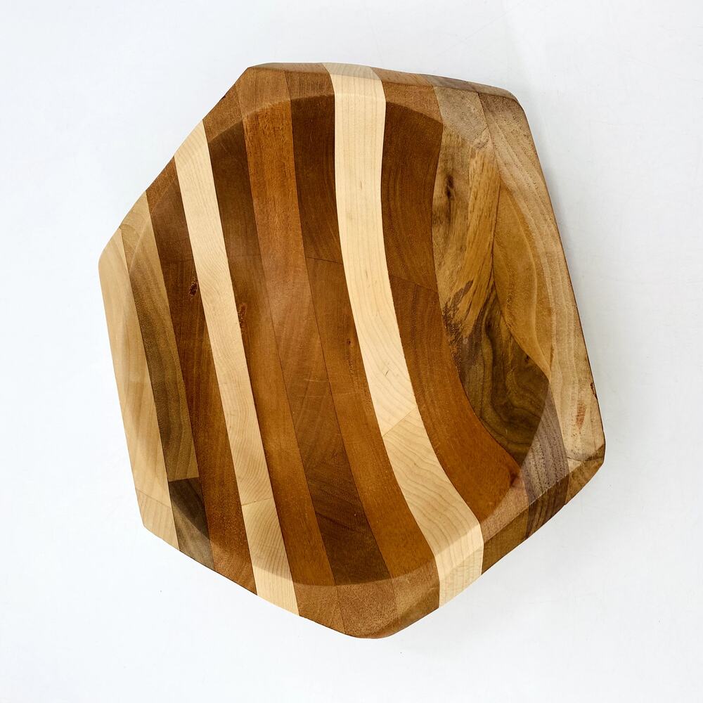 Handmade wood Accent Bowl